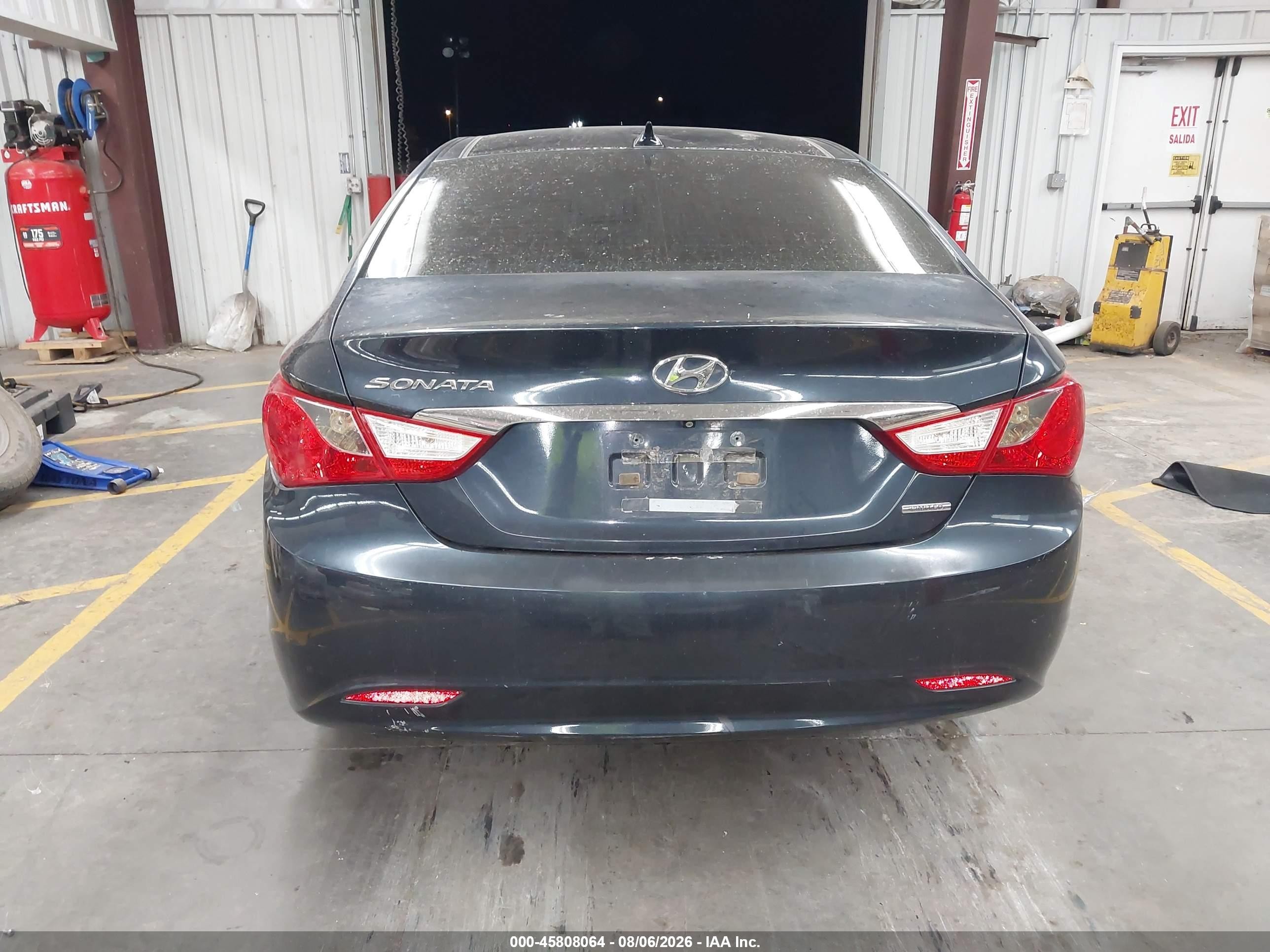 2012 Hyundai Sonata Limited Blue vin: 5NPEC4AC4CH405735
