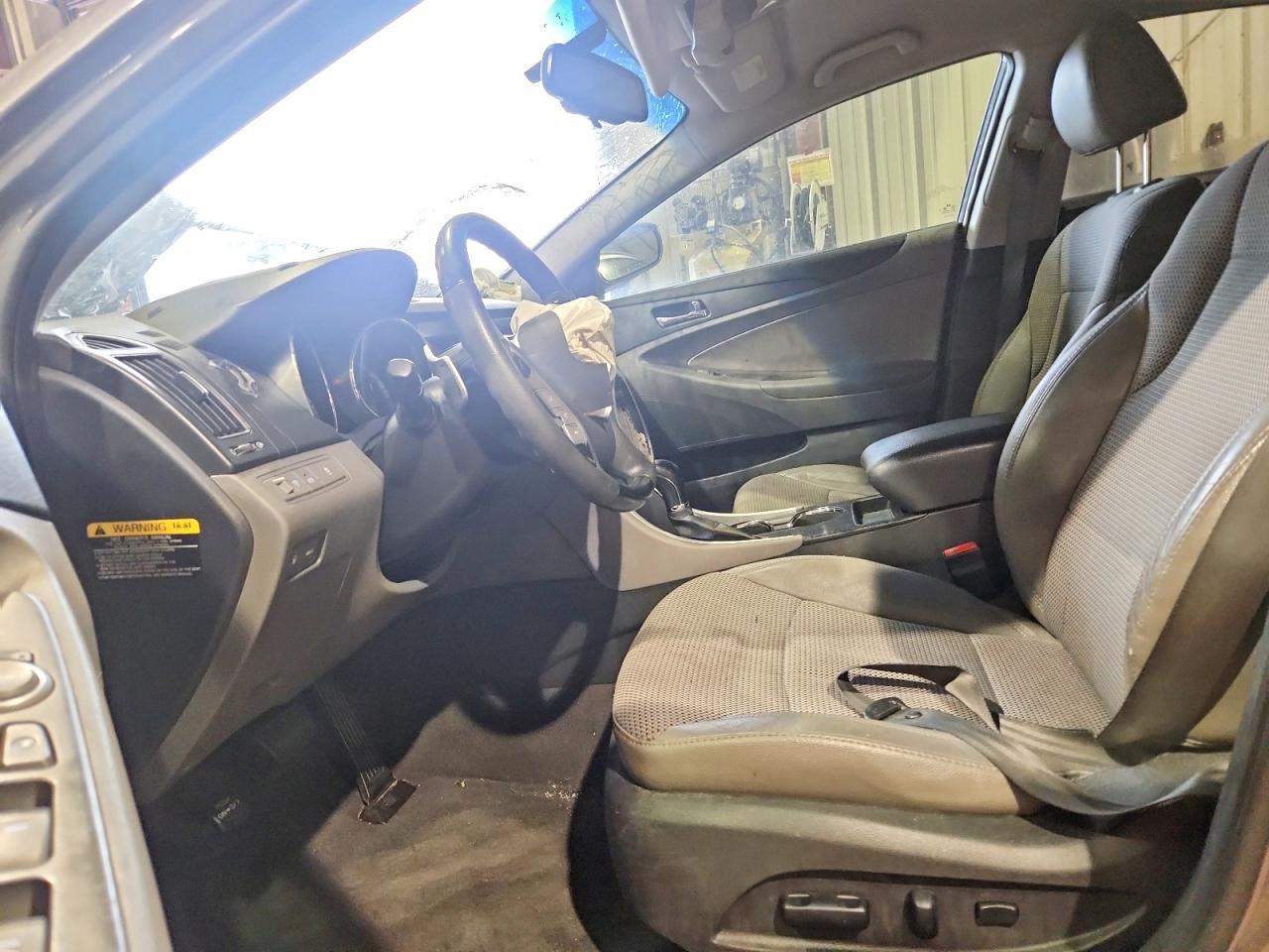 2012 Hyundai Sonata Se Gray vin: 5NPEC4AC4CH418436