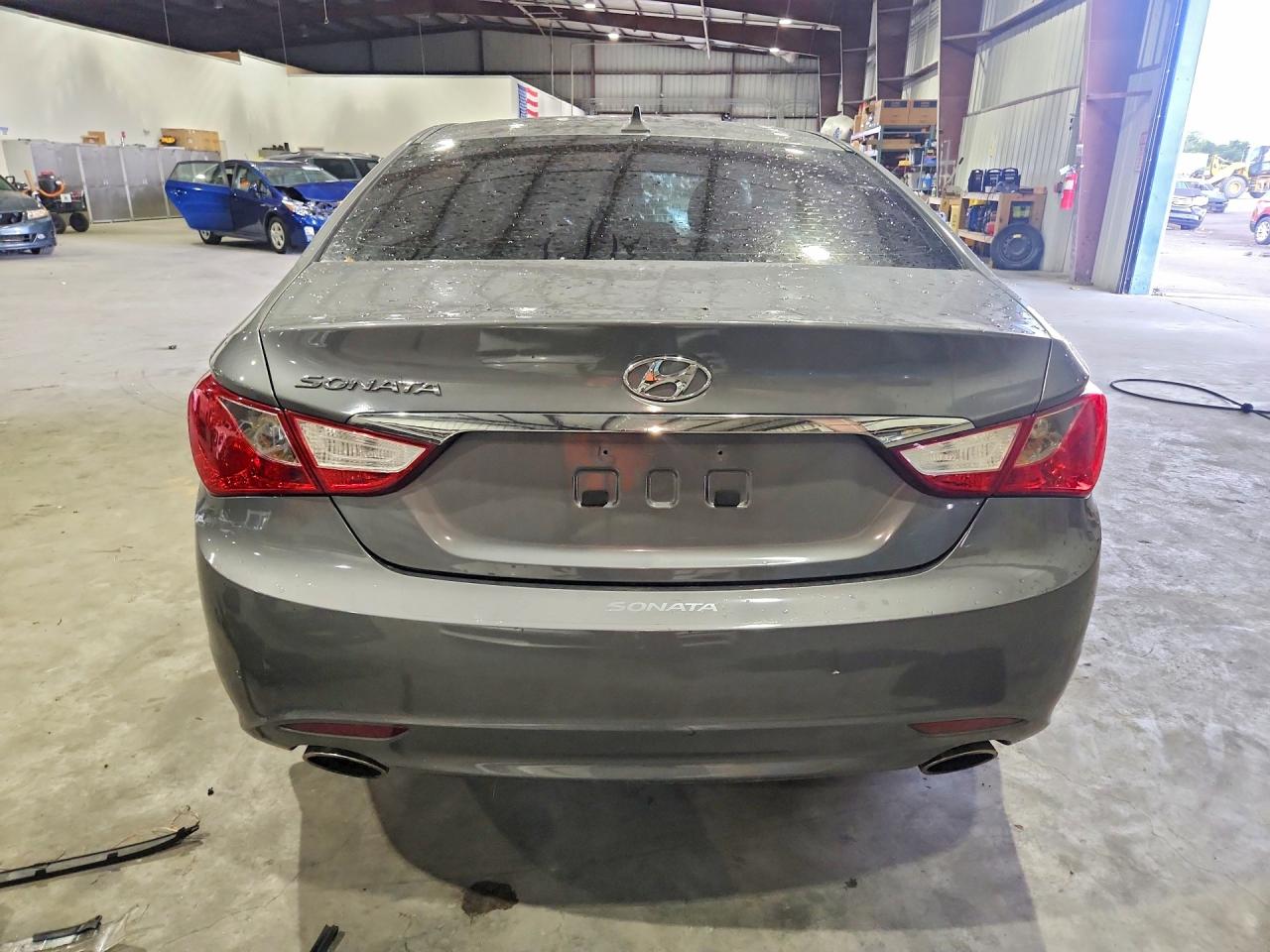 2012 Hyundai Sonata Se Gray vin: 5NPEC4AC4CH418436