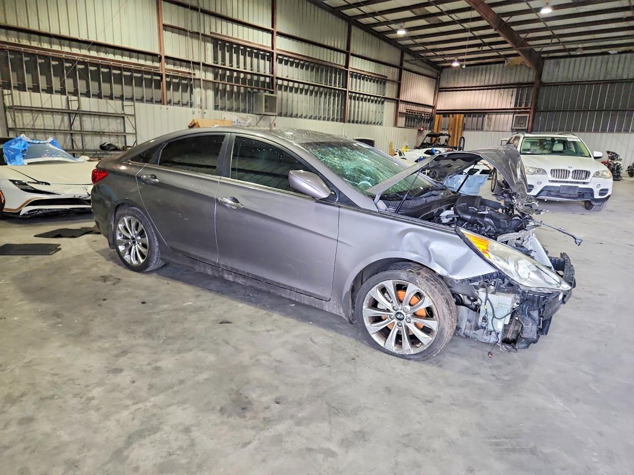 2012 Hyundai Sonata Se Gray vin: 5NPEC4AC4CH418436