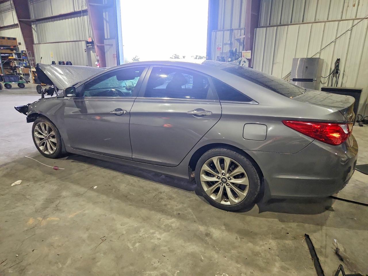 2012 Hyundai Sonata Se Gray vin: 5NPEC4AC4CH418436