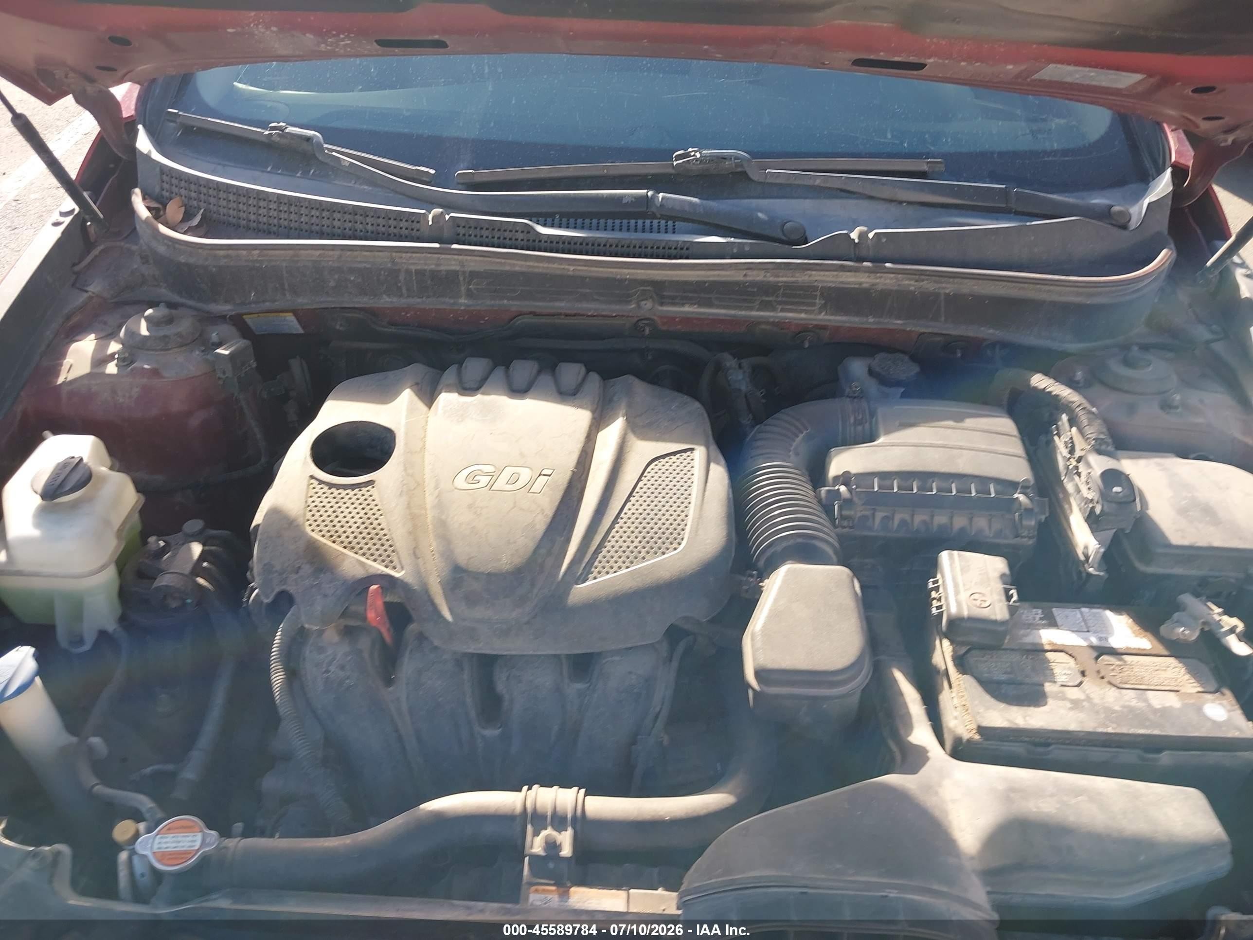 2012 Hyundai Sonata Limited Красный vin: 5NPEC4AC4CH428447