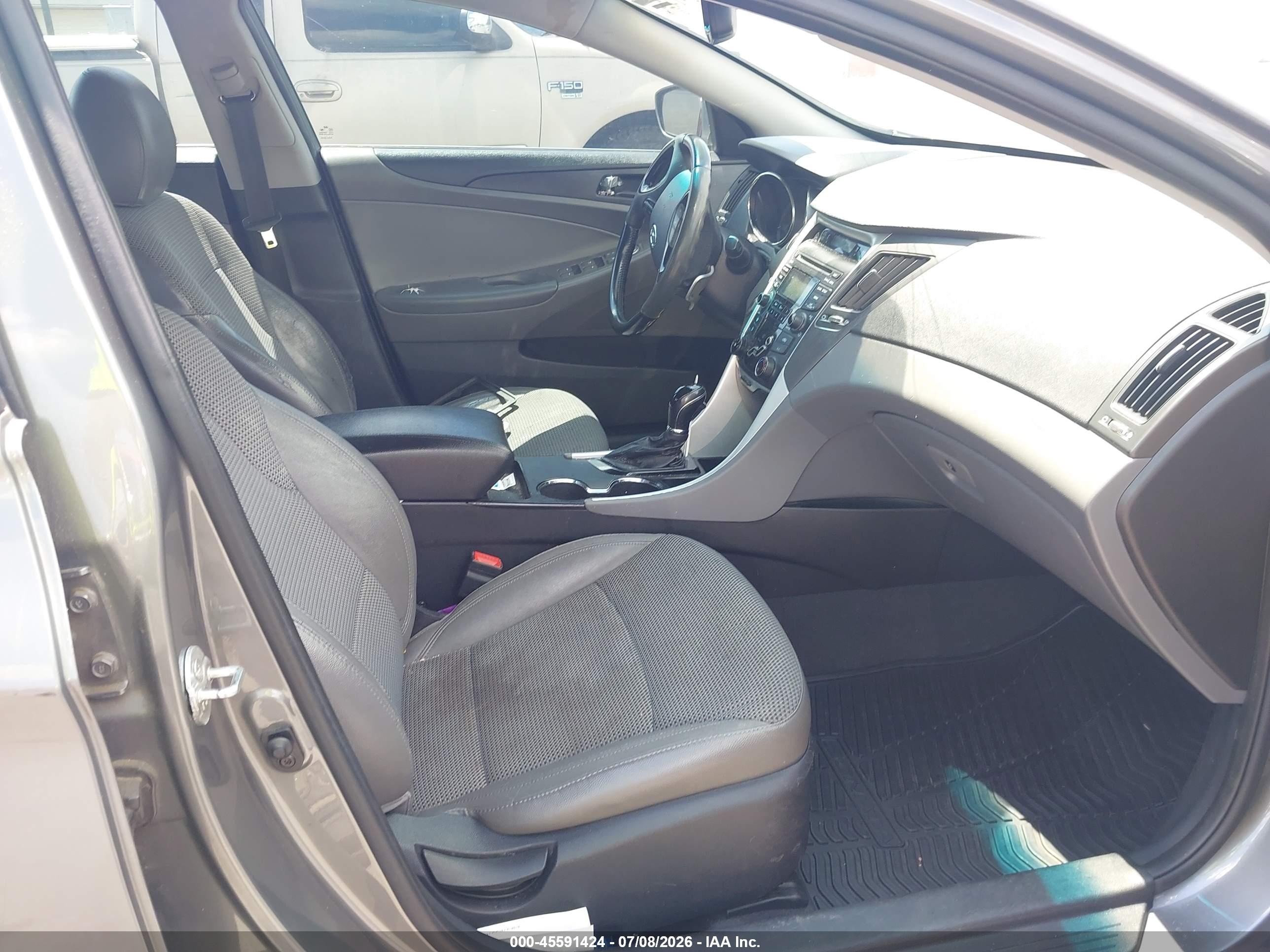 2012 Hyundai Sonata Se Серый vin: 5NPEC4AC4CH456510