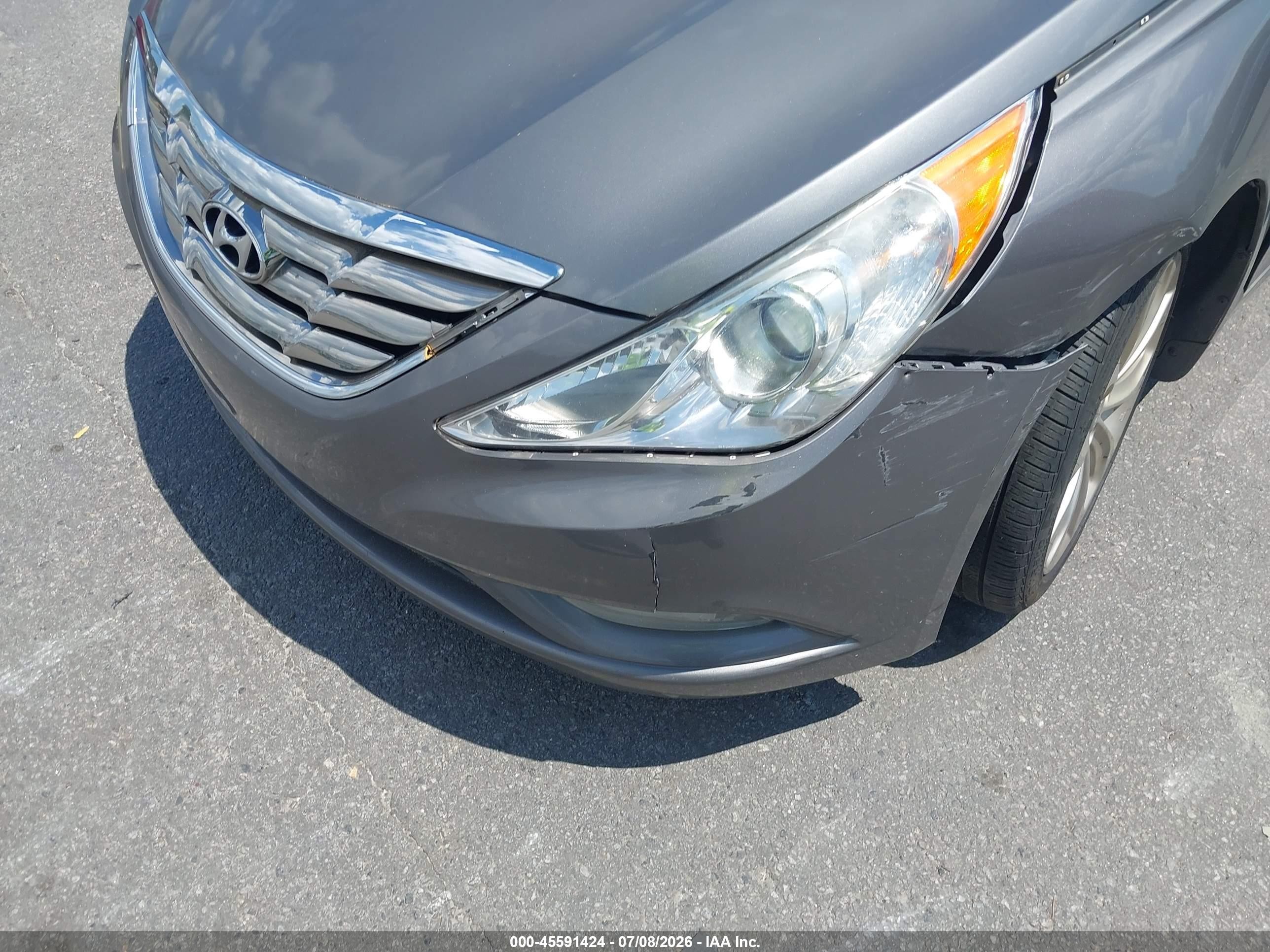 2012 Hyundai Sonata Se Gray vin: 5NPEC4AC4CH456510