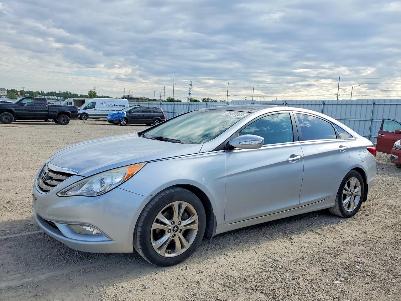 2012 Hyundai Sonata Limited Серебряный vin: 5NPEC4AC4CH461612