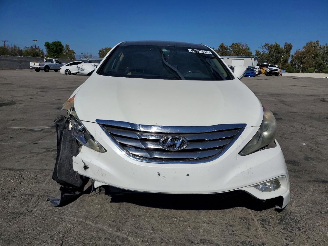 2012 Hyundai Sonata Limited White vin: 5NPEC4AC4CH462131