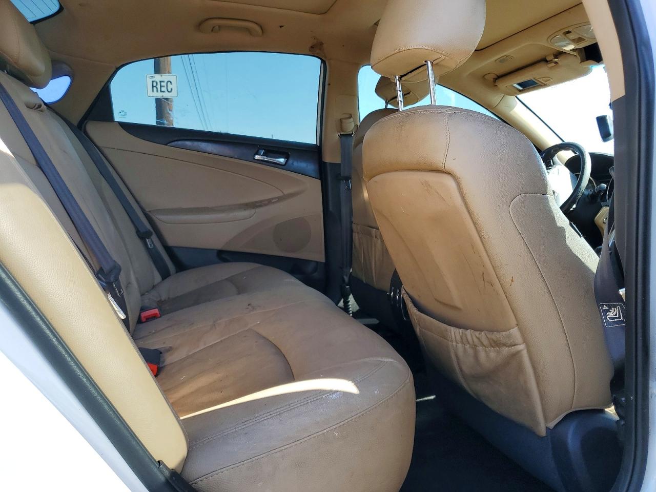 2012 Hyundai Sonata Limited White vin: 5NPEC4AC4CH462131