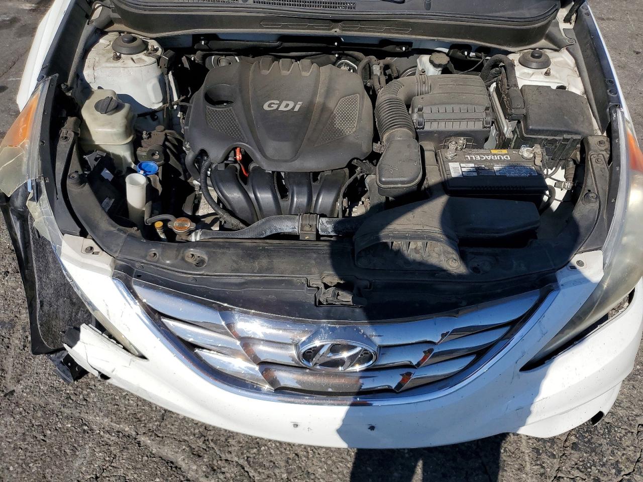 2012 Hyundai Sonata Limited White vin: 5NPEC4AC4CH462131