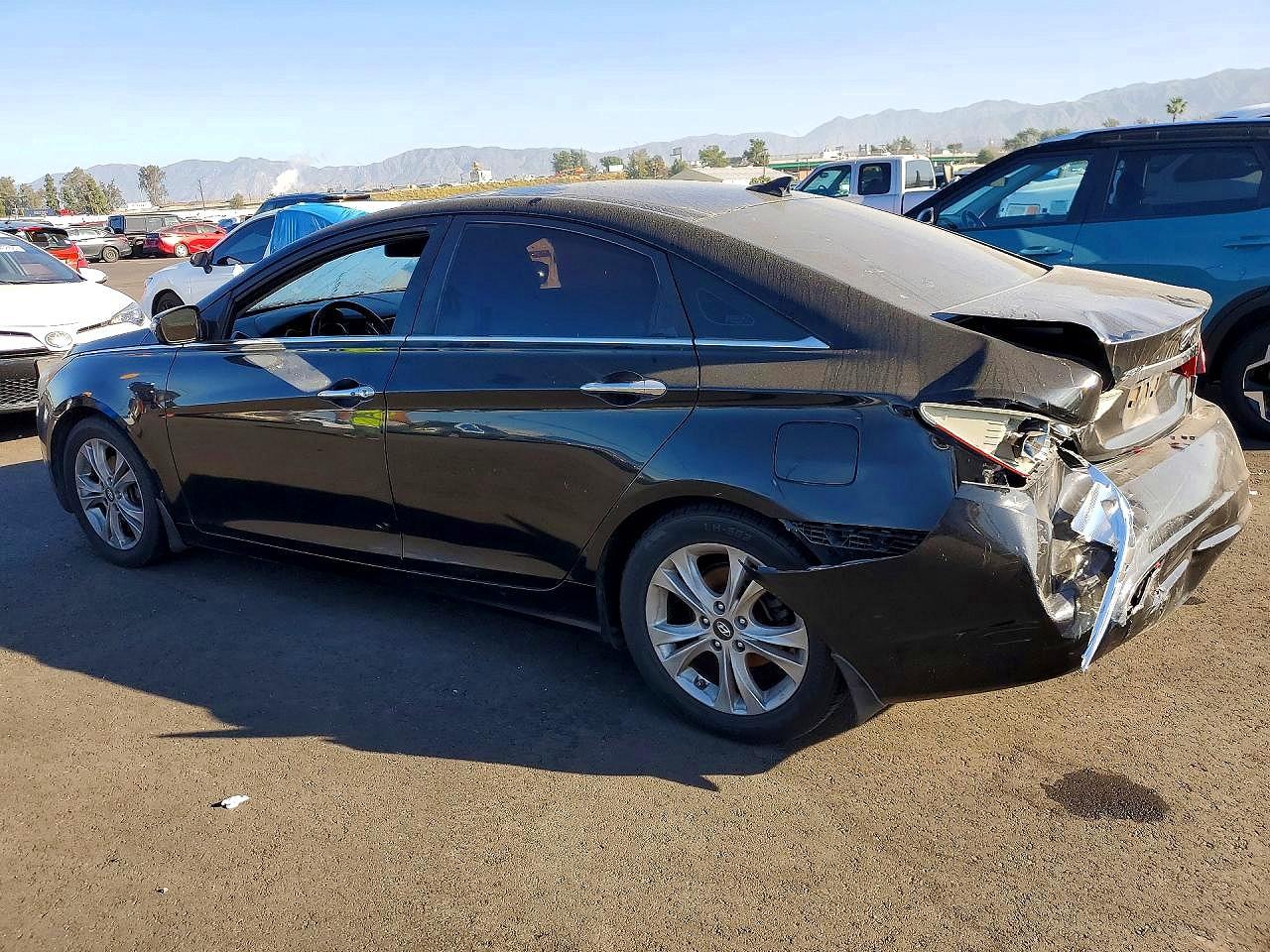 2012 Hyundai Sonata Limited Black vin: 5NPEC4AC4CH492259
