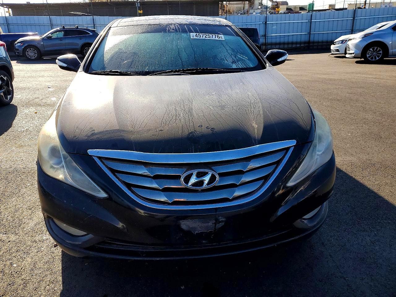 2012 Hyundai Sonata Limited Black vin: 5NPEC4AC4CH492259