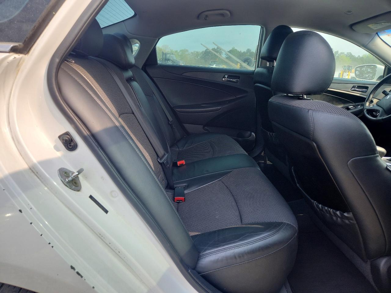 2013 Hyundai Sonata Se White vin: 5NPEC4AC4DH543700