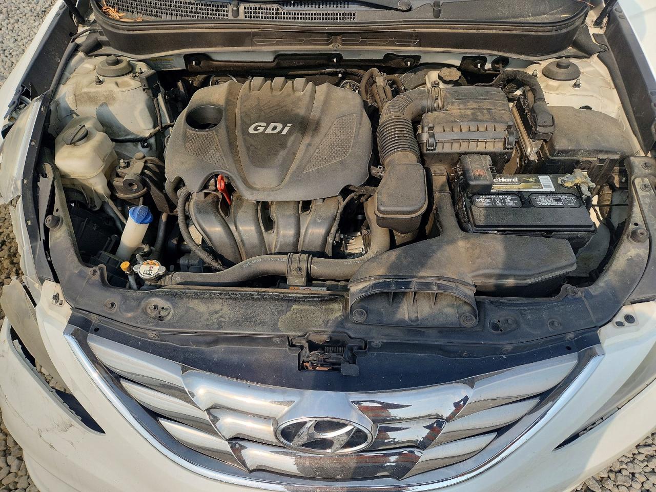 2013 Hyundai Sonata Se White vin: 5NPEC4AC4DH543700