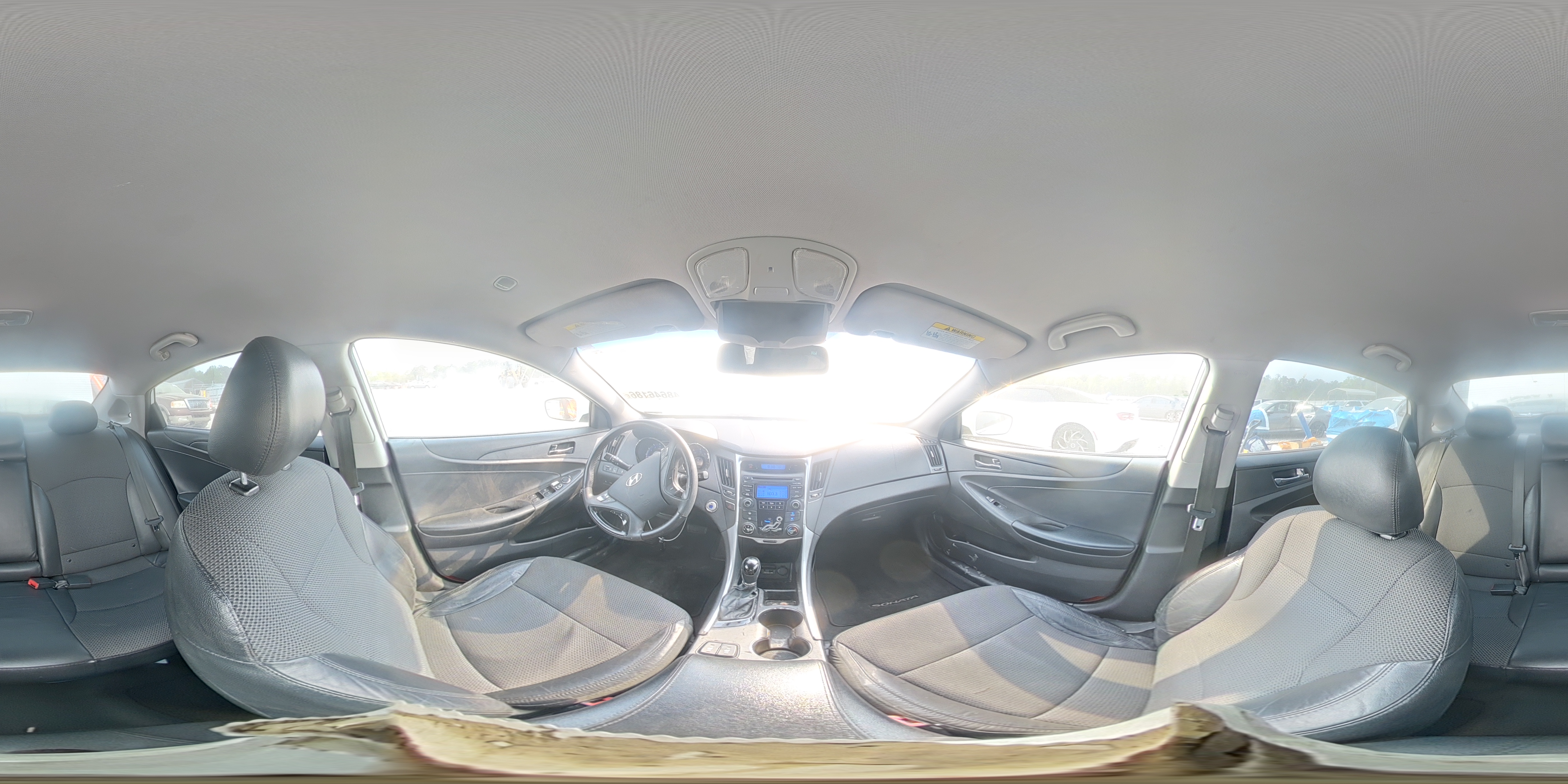 2013 Hyundai Sonata Se White vin: 5NPEC4AC4DH543700