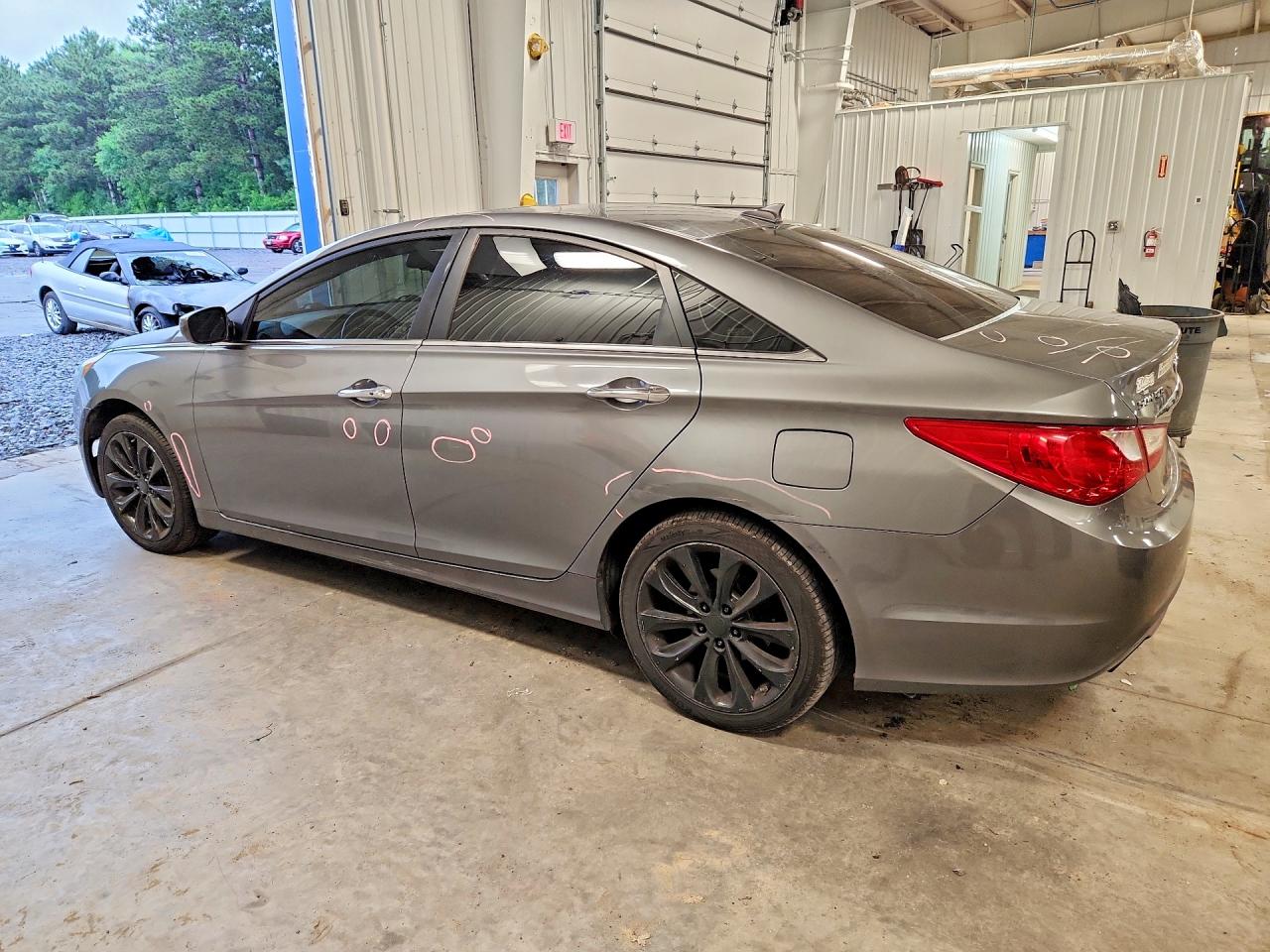 2013 Hyundai Sonata Se Gray vin: 5NPEC4AC4DH544927