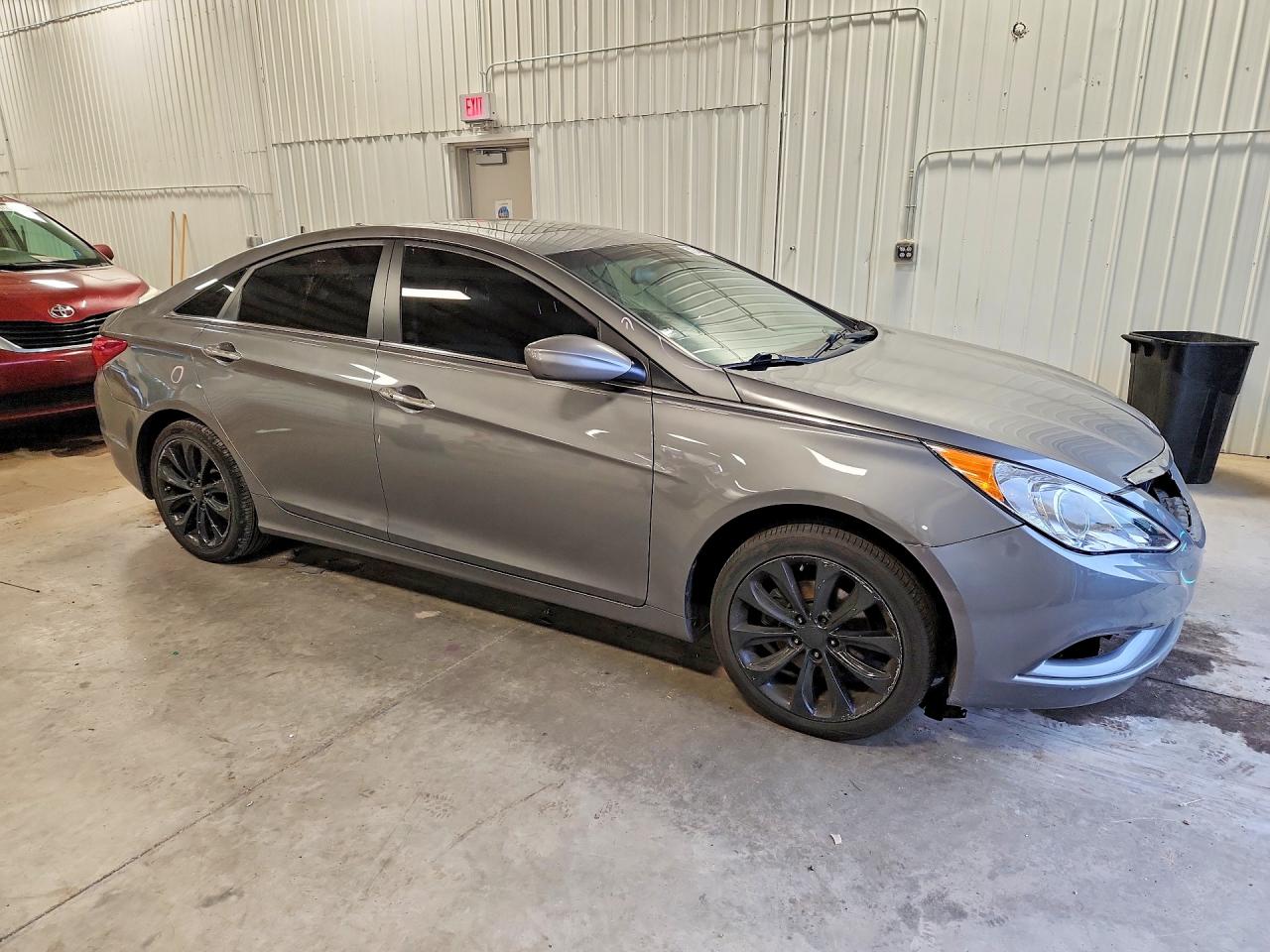 2013 Hyundai Sonata Se Gray vin: 5NPEC4AC4DH544927