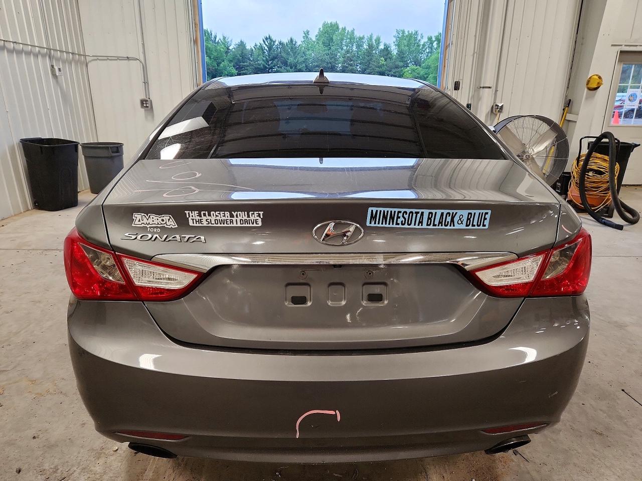 2013 Hyundai Sonata Se Gray vin: 5NPEC4AC4DH544927