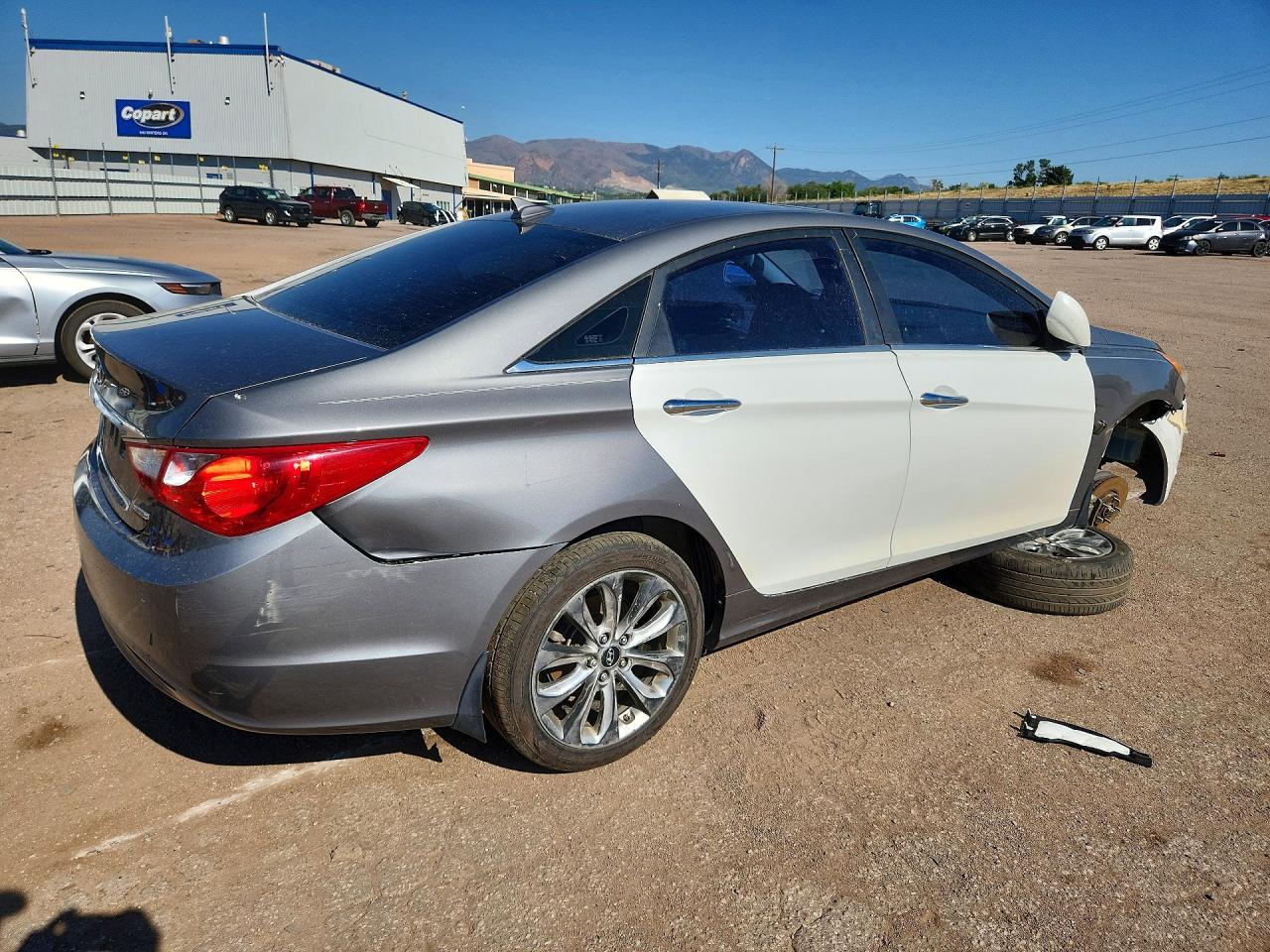 2013 Hyundai Sonata Limited Gray vin: 5NPEC4AC4DH565311