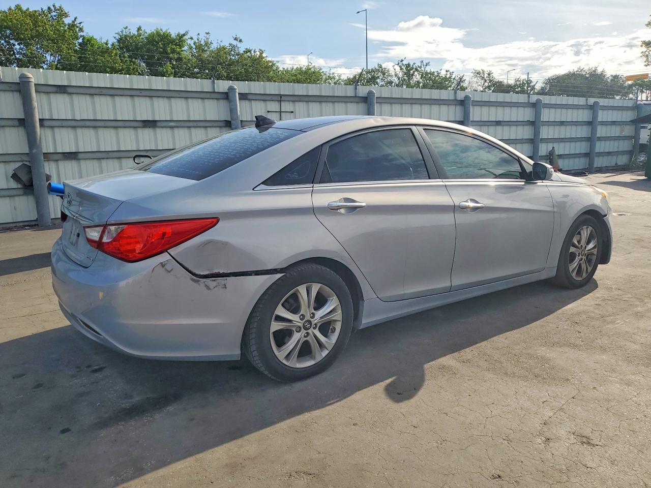 2013 Hyundai Sonata Limited Blue vin: 5NPEC4AC4DH577717