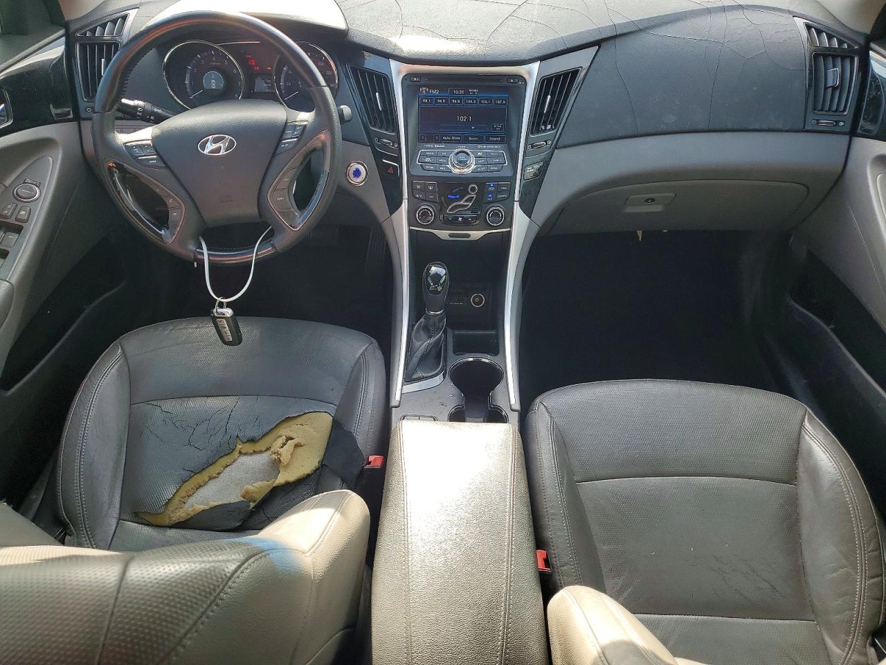 2013 Hyundai Sonata Limited Blue vin: 5NPEC4AC4DH577717
