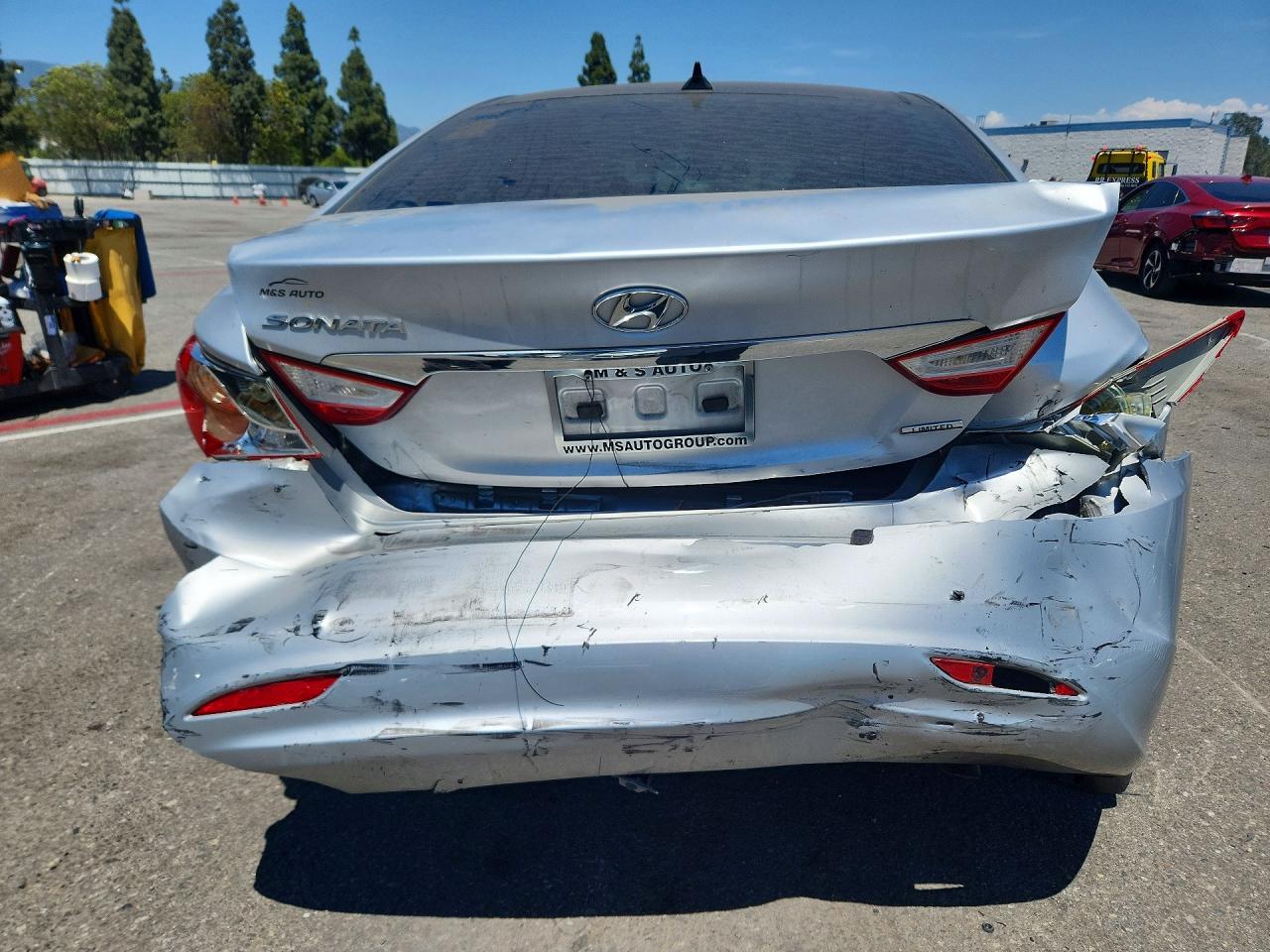 2013 Hyundai Sonata Limited Серебряный vin: 5NPEC4AC4DH630223