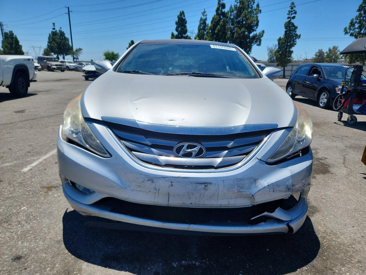 2013 Hyundai Sonata Limited Серебряный vin: 5NPEC4AC4DH630223