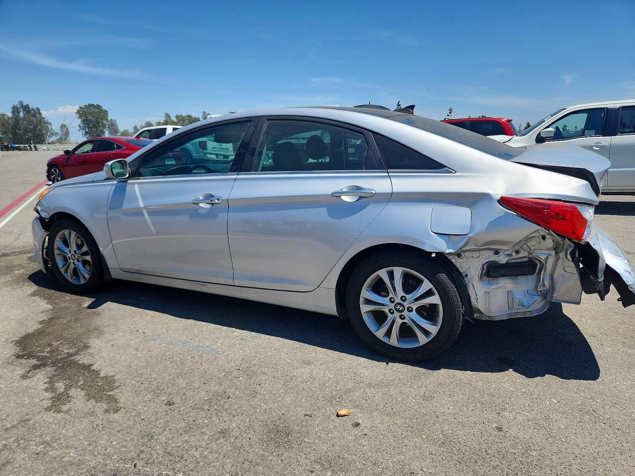 2013 Hyundai Sonata Limited Серебряный vin: 5NPEC4AC4DH630223