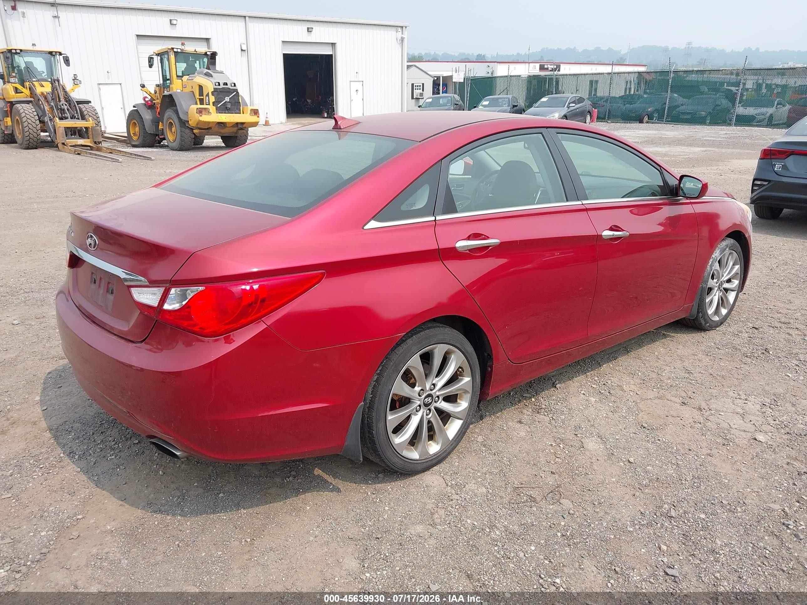 2013 Hyundai Sonata Se Red vin: 5NPEC4AC4DH655915