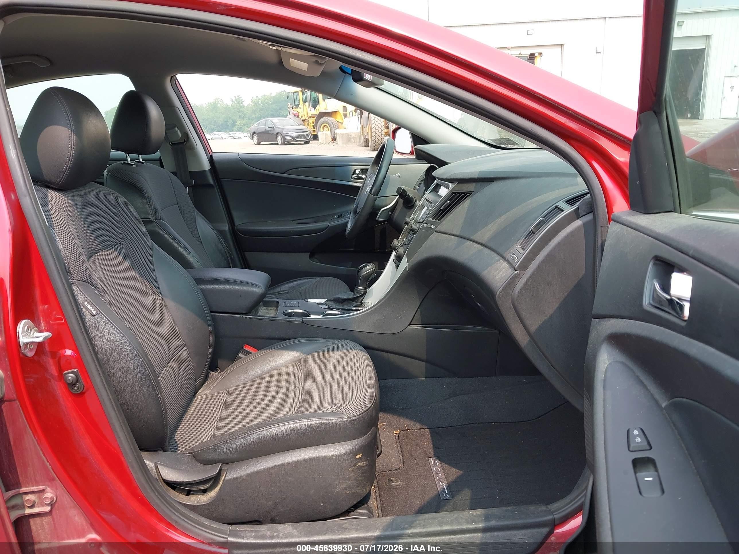 2013 Hyundai Sonata Se Red vin: 5NPEC4AC4DH655915