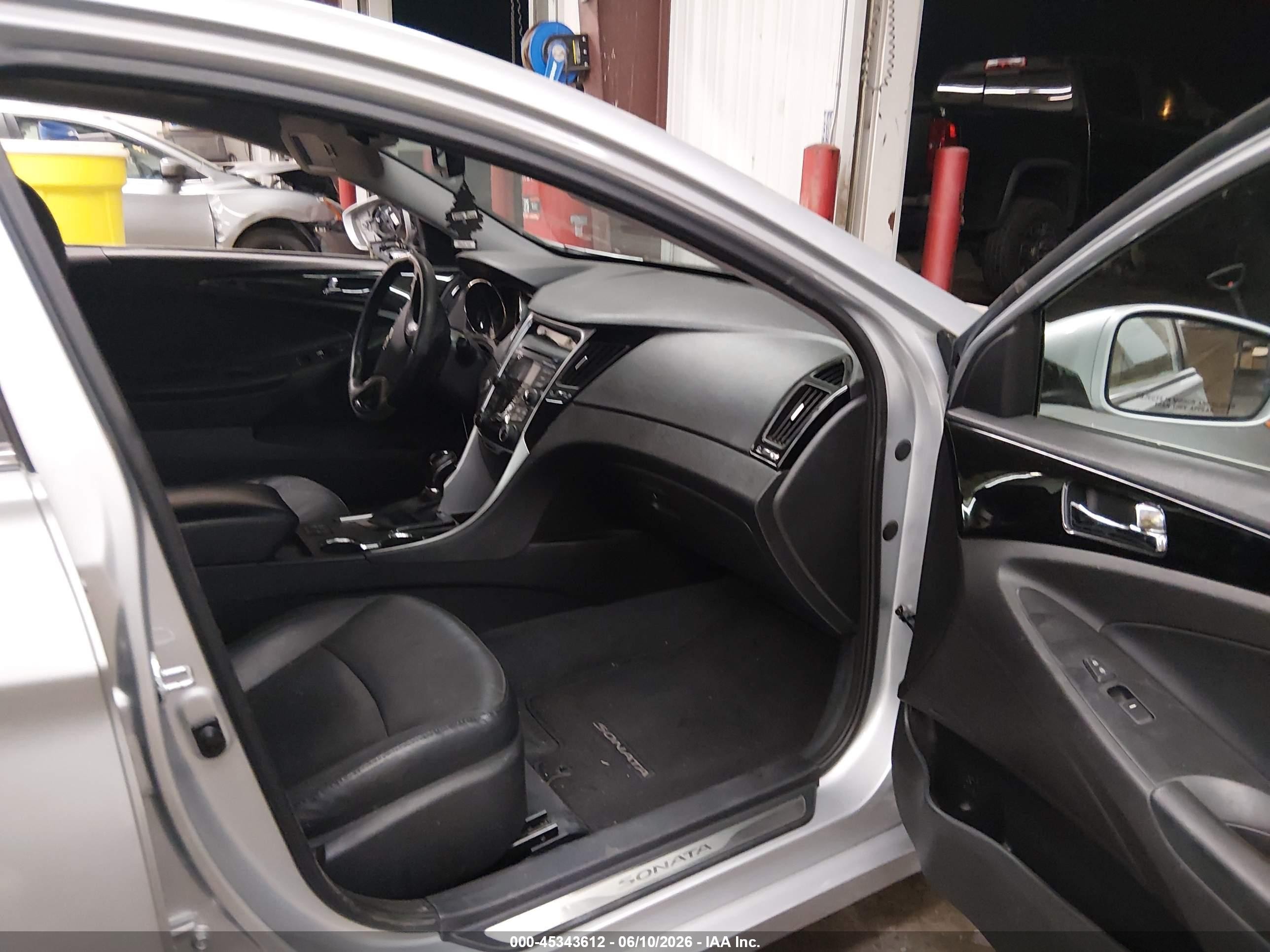 2013 Hyundai Sonata Limited Gray vin: 5NPEC4AC4DH658958