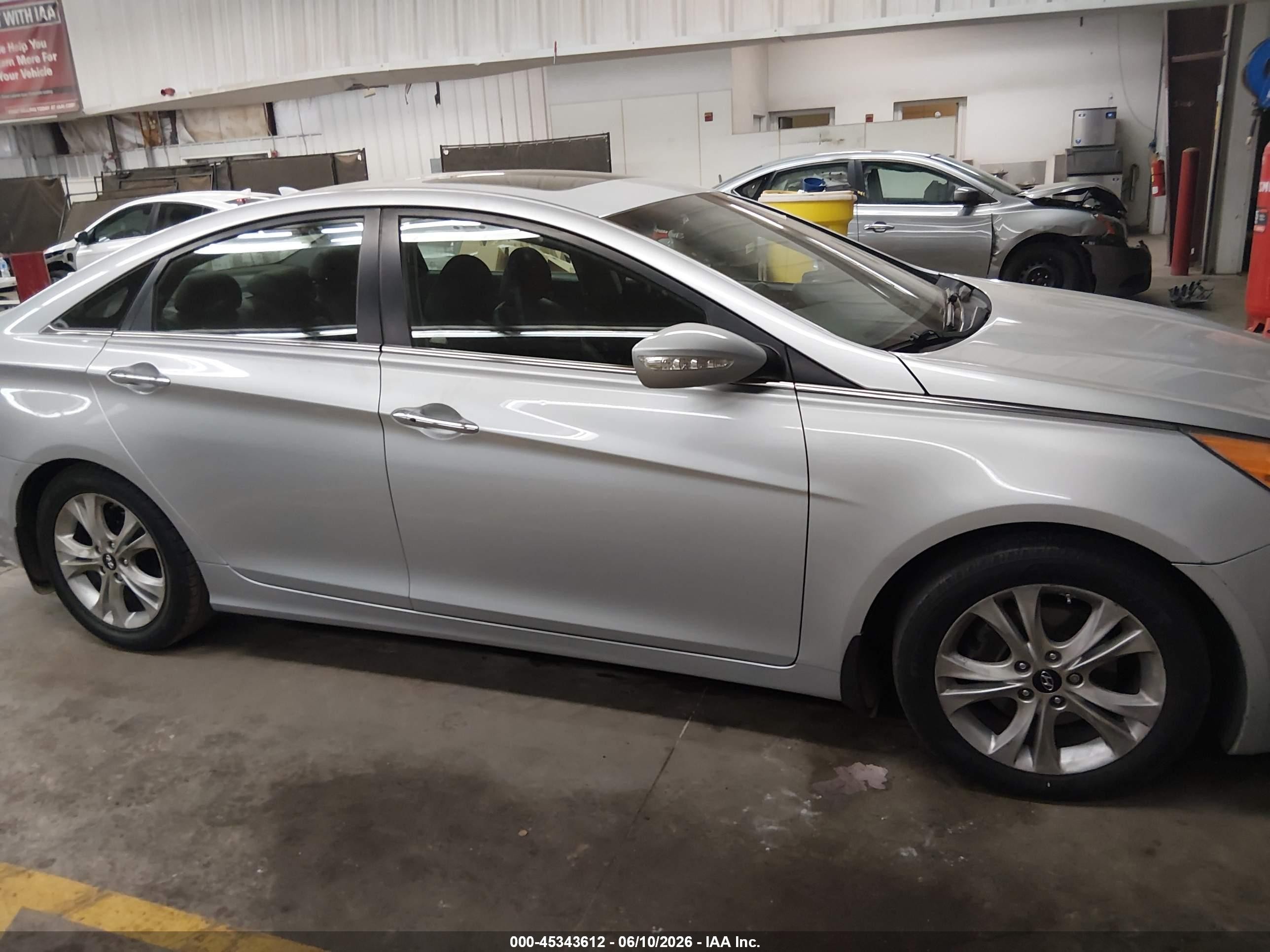 2013 Hyundai Sonata Limited Gray vin: 5NPEC4AC4DH658958