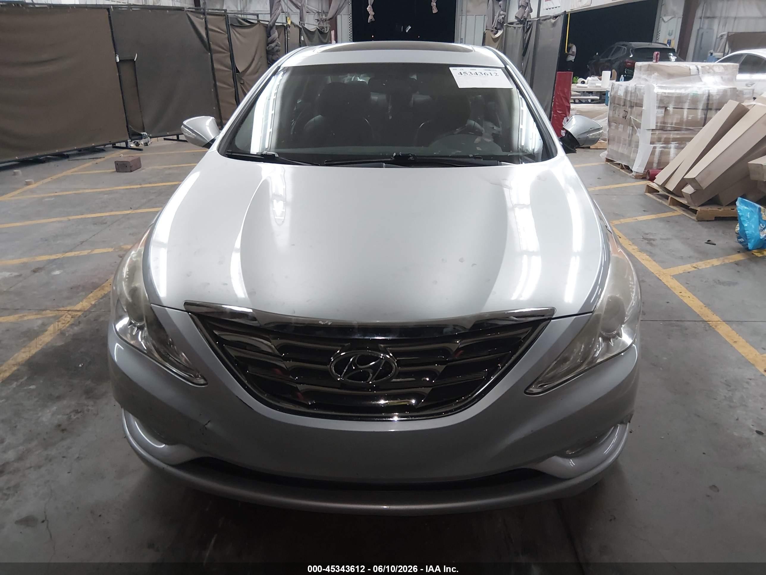 2013 Hyundai Sonata Limited Gray vin: 5NPEC4AC4DH658958