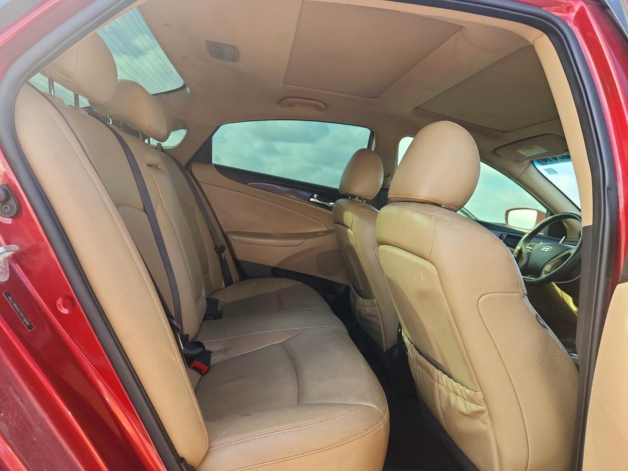 2013 Hyundai Sonata Limited Бордовый vin: 5NPEC4AC4DH667790