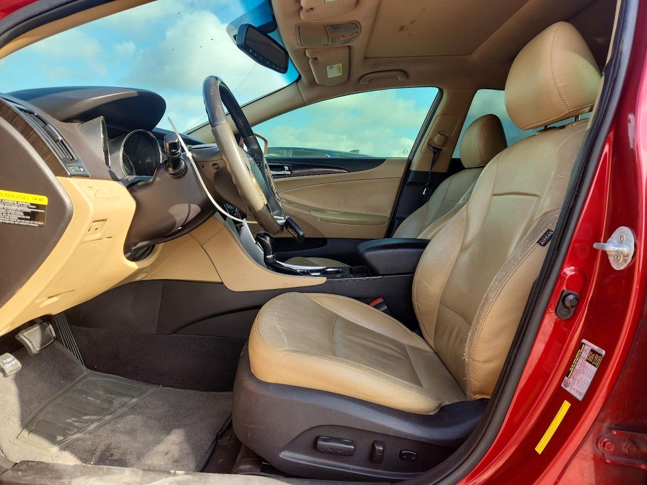 2013 Hyundai Sonata Limited Бордовый vin: 5NPEC4AC4DH667790