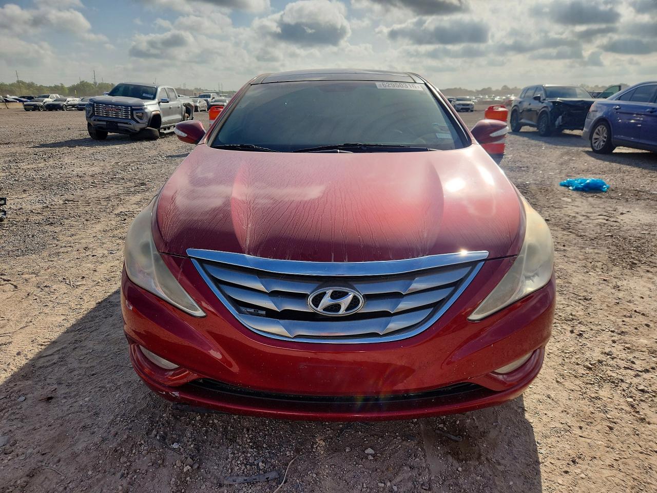 2013 Hyundai Sonata Limited Бордовый vin: 5NPEC4AC4DH667790