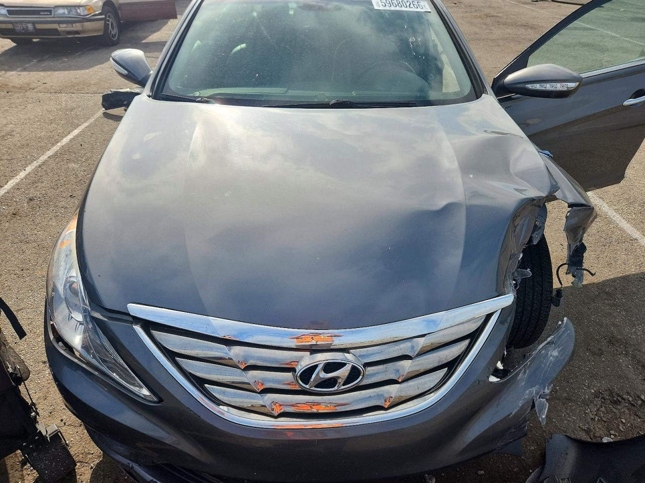 2013 Hyundai Sonata Limited Silver vin: 5NPEC4AC4DH686064
