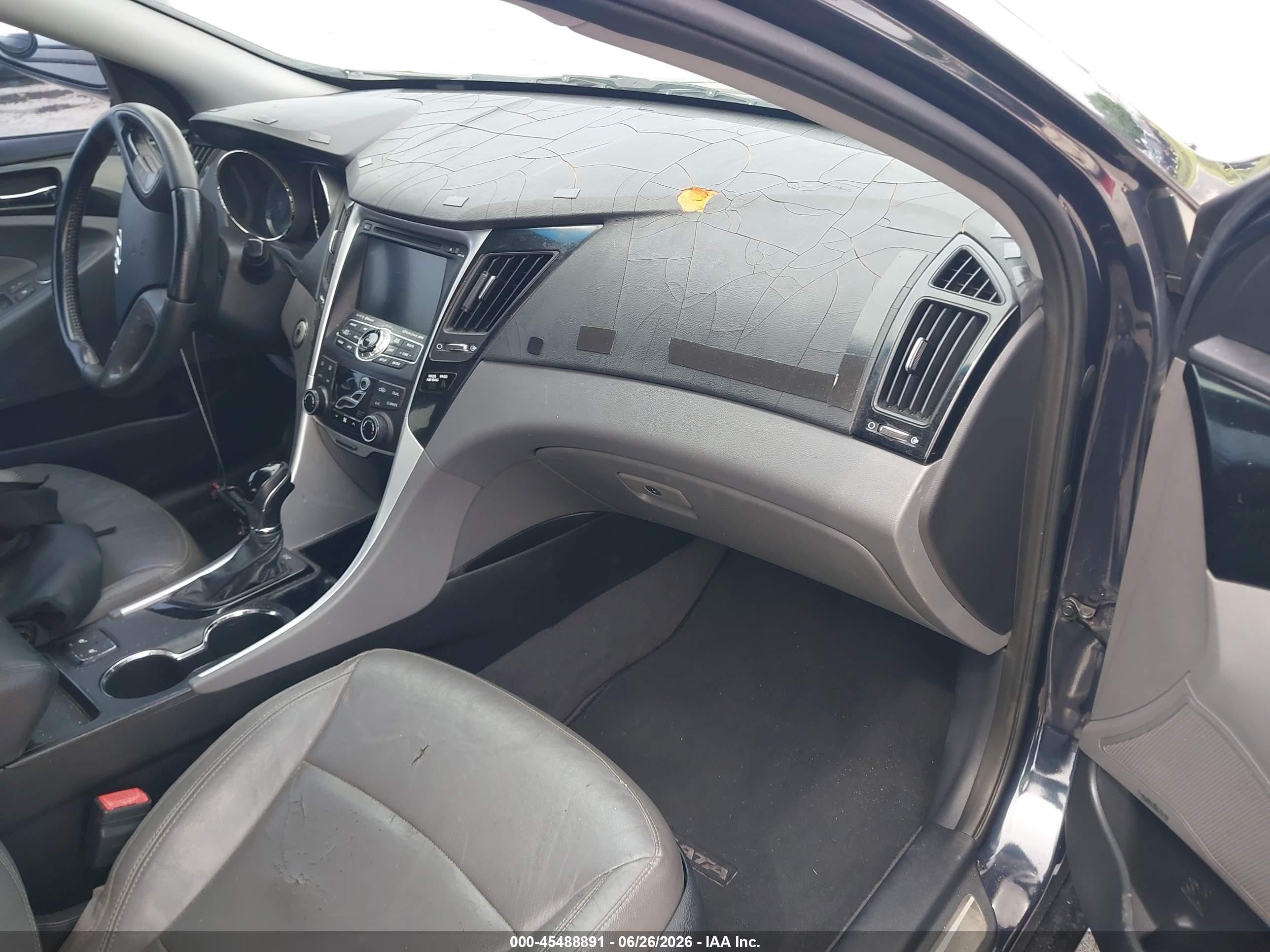2013 Hyundai Sonata Limited Dark Blue vin: 5NPEC4AC4DH694360