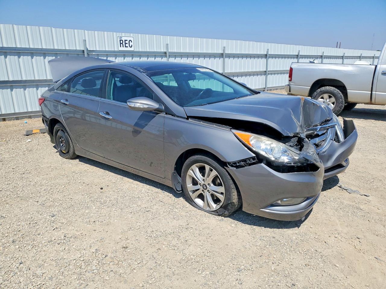 2013 Hyundai Sonata Limited Gray vin: 5NPEC4AC4DH699042