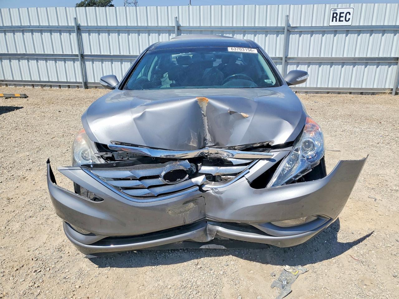 2013 Hyundai Sonata Limited Gray vin: 5NPEC4AC4DH699042