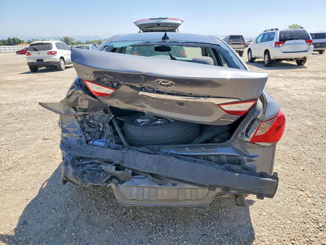 2013 Hyundai Sonata Limited Gray vin: 5NPEC4AC4DH699042