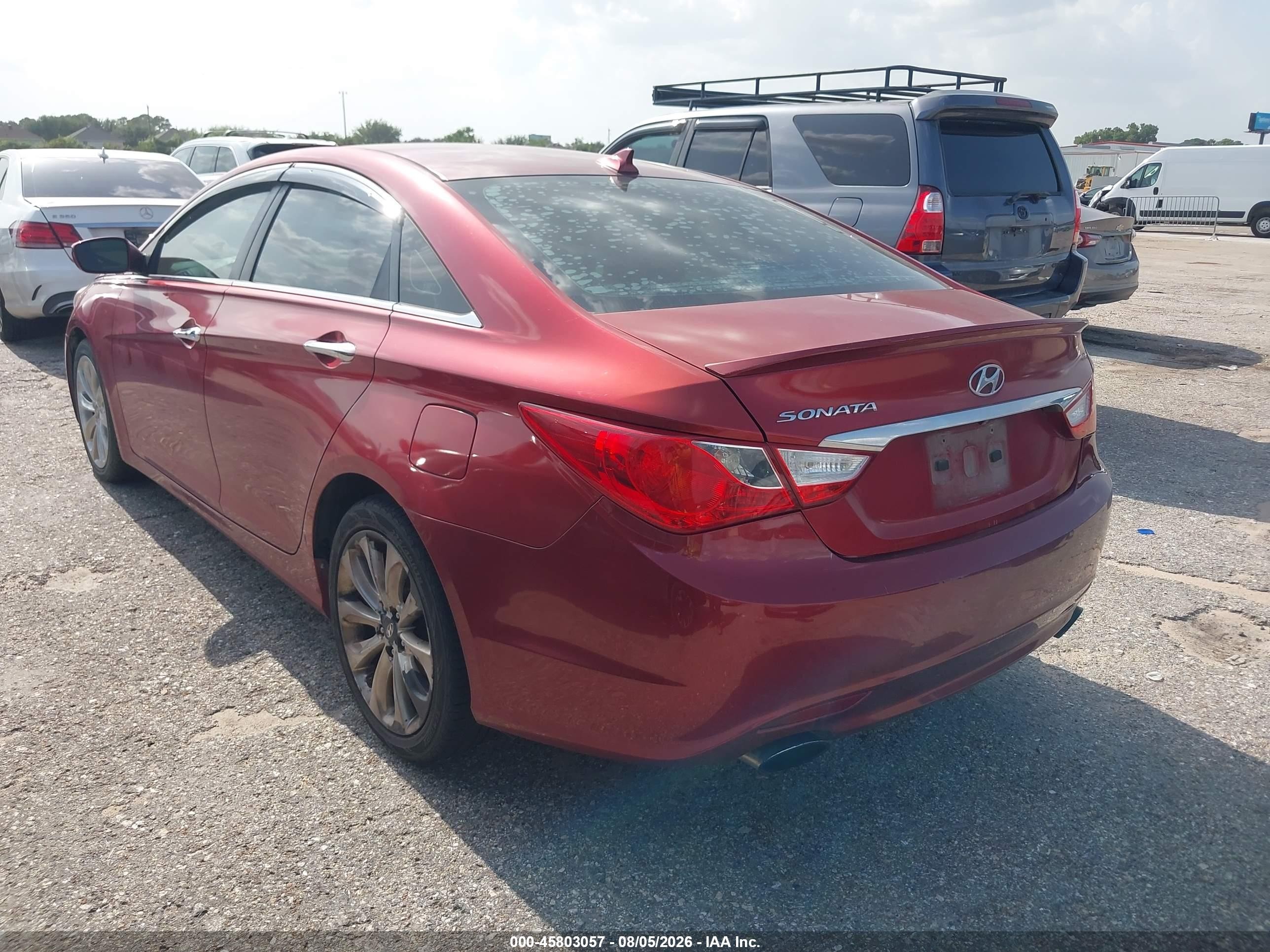 2013 Hyundai Sonata Se Red vin: 5NPEC4AC4DH734095