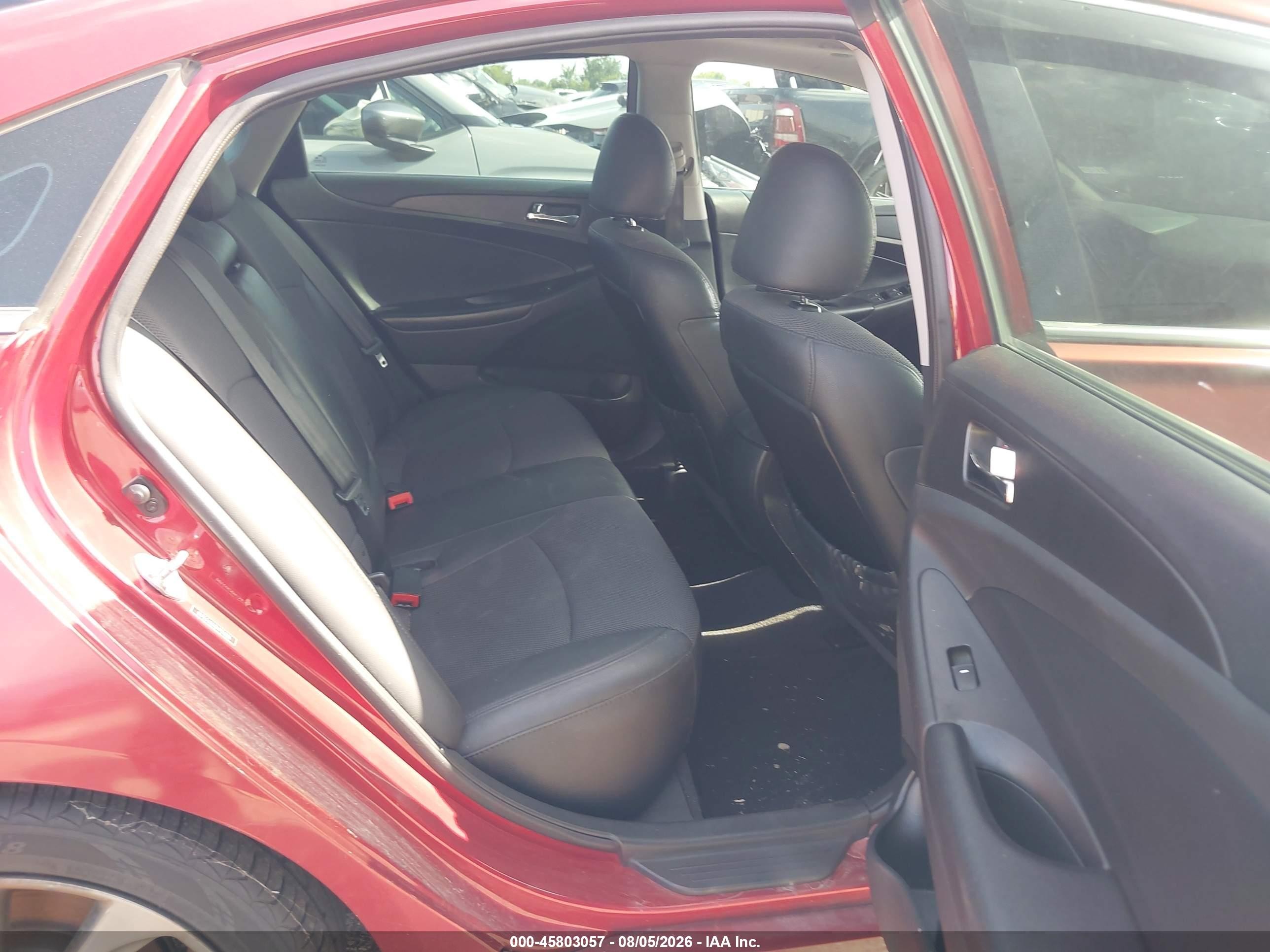 2013 Hyundai Sonata Se Red vin: 5NPEC4AC4DH734095