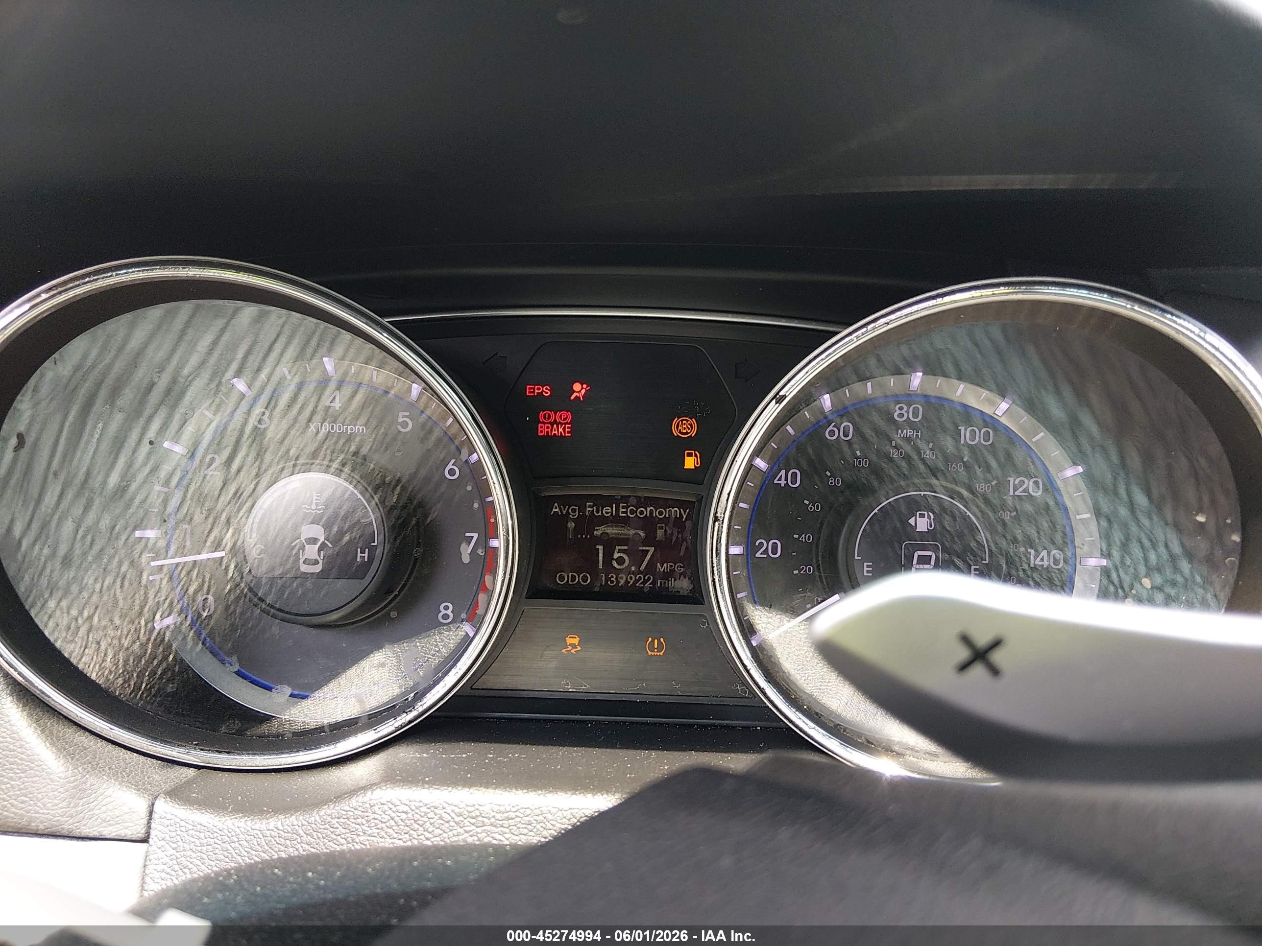 2013 Hyundai Sonata Se Silver vin: 5NPEC4AC4DH762754