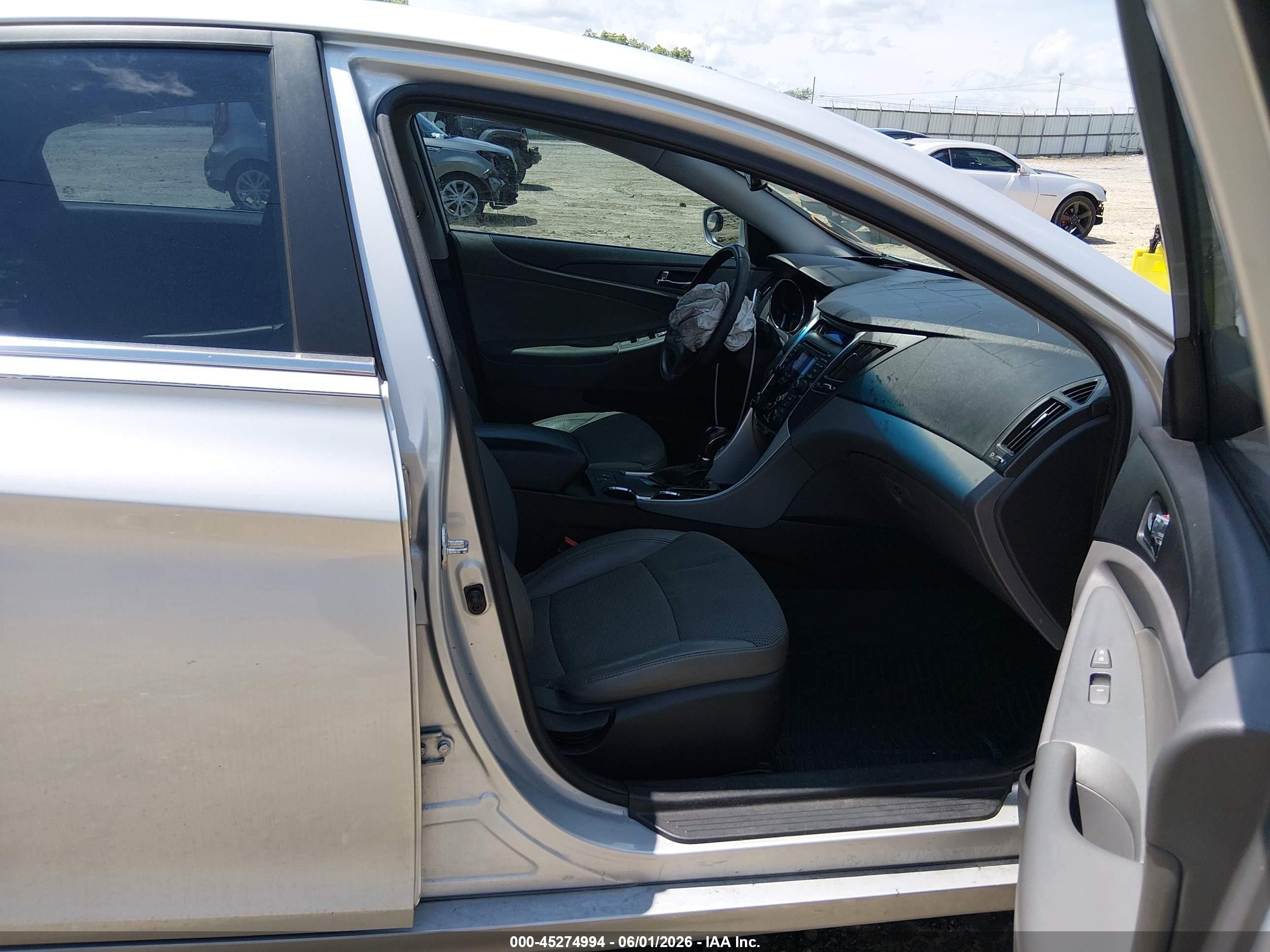 2013 Hyundai Sonata Se Silver vin: 5NPEC4AC4DH762754