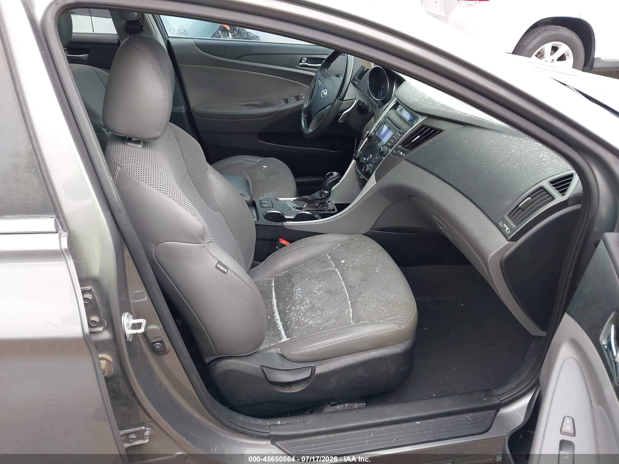 2013 Hyundai Sonata Se Серый vin: 5NPEC4AC4DH778713