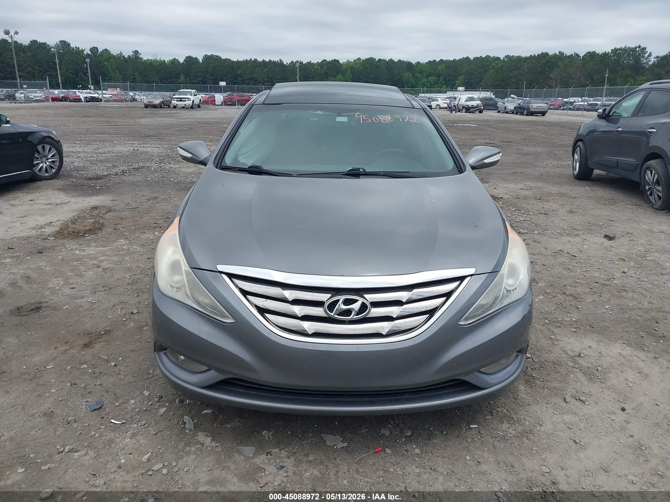 2013 Hyundai Sonata Limited Gray vin: 5NPEC4AC4DH806686