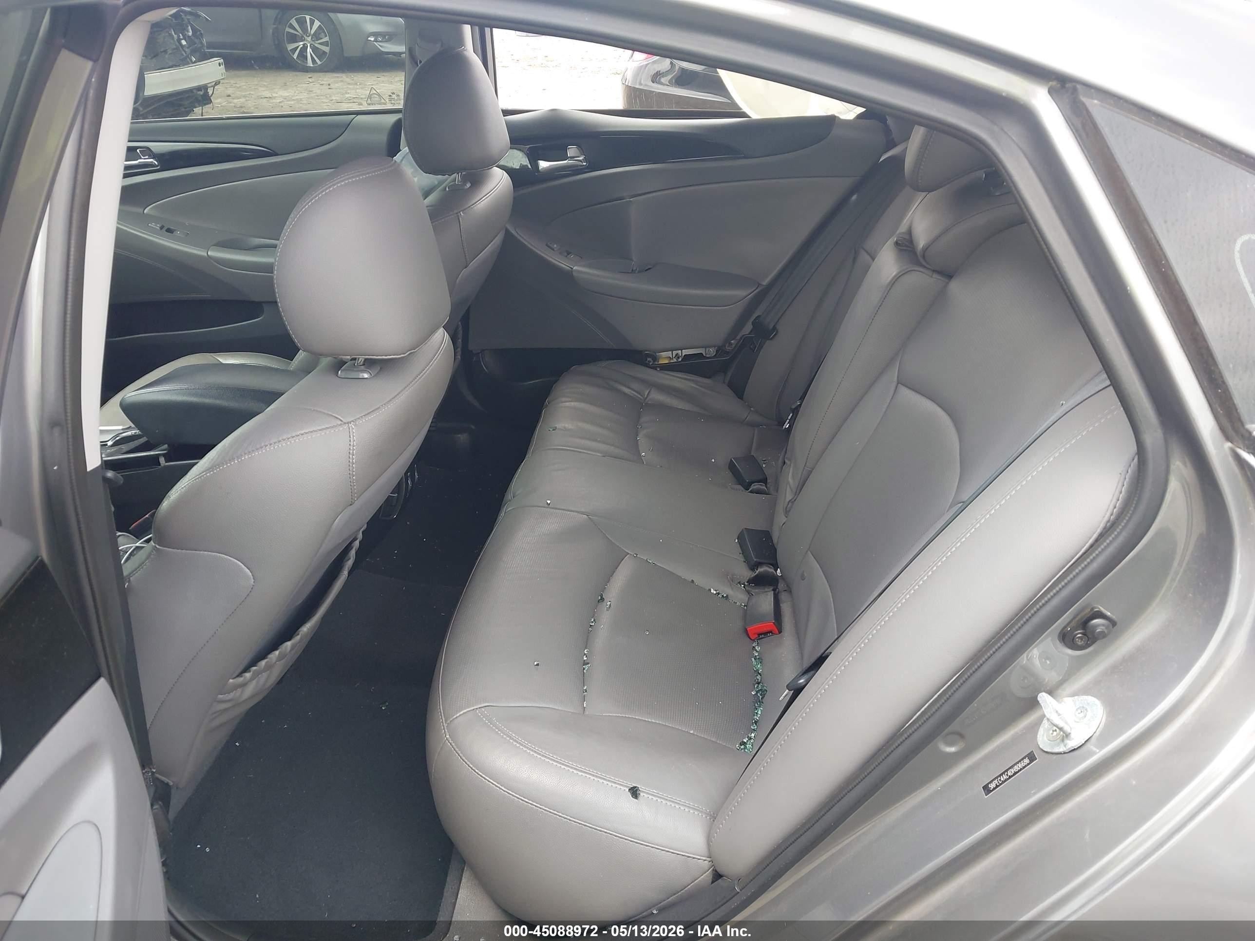 2013 Hyundai Sonata Limited Gray vin: 5NPEC4AC4DH806686