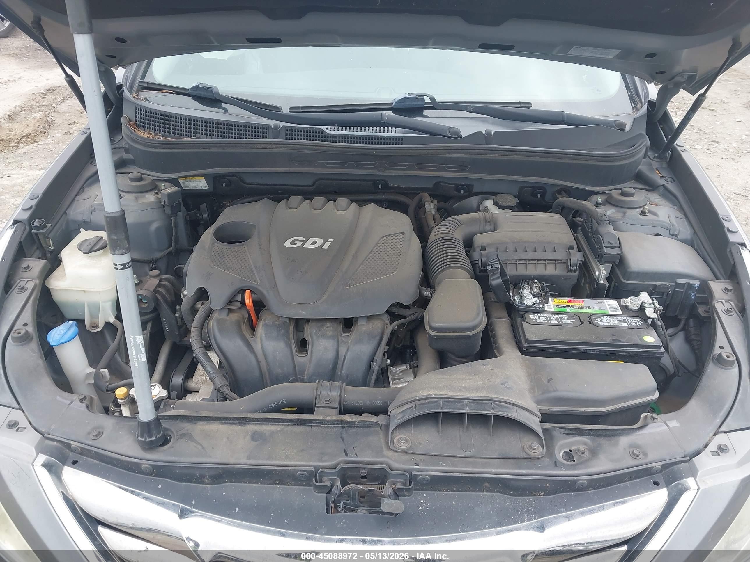 2013 Hyundai Sonata Limited Gray vin: 5NPEC4AC4DH806686