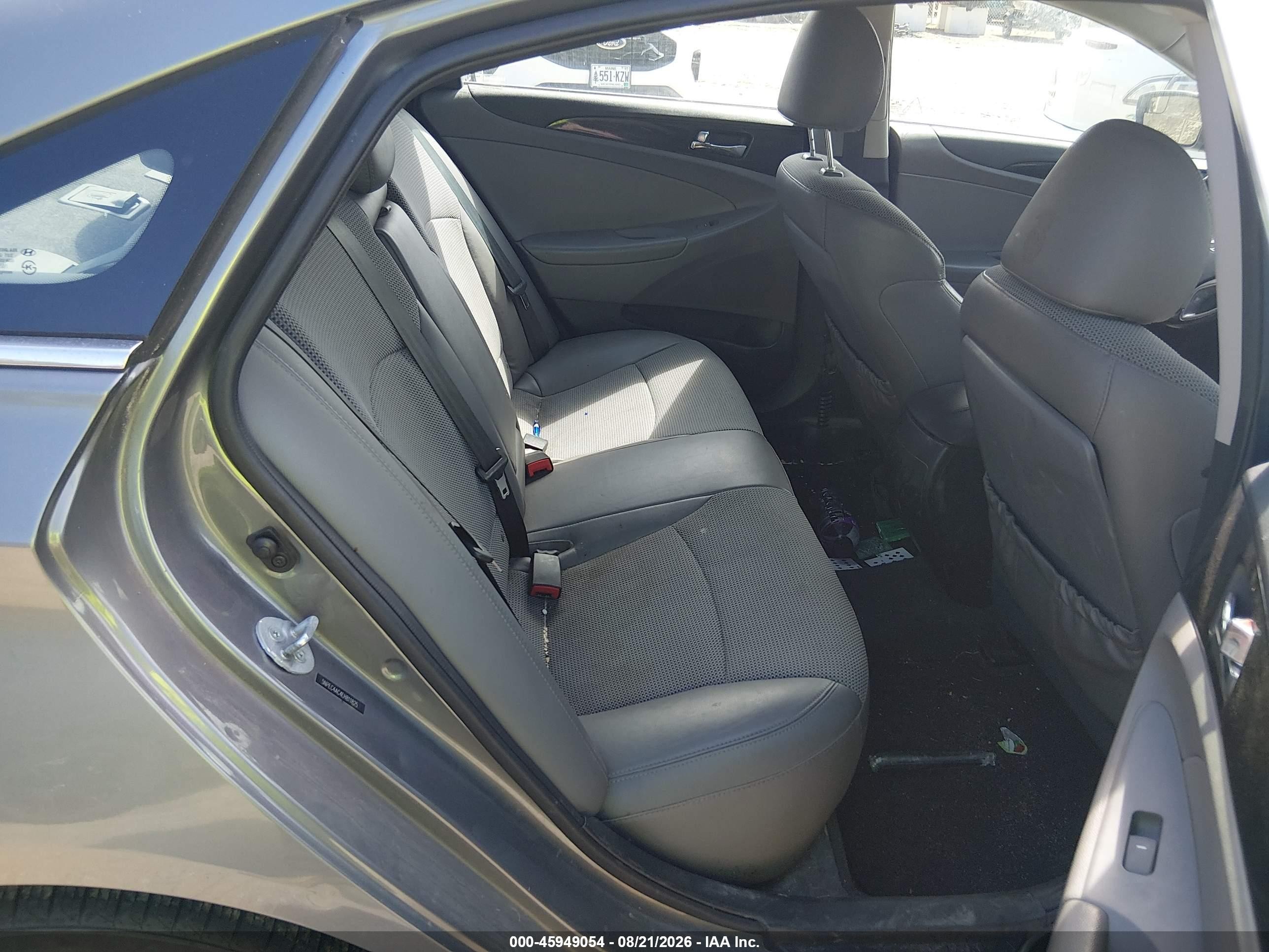 2014 Hyundai Sonata Se Silver vin: 5NPEC4AC4EH811825