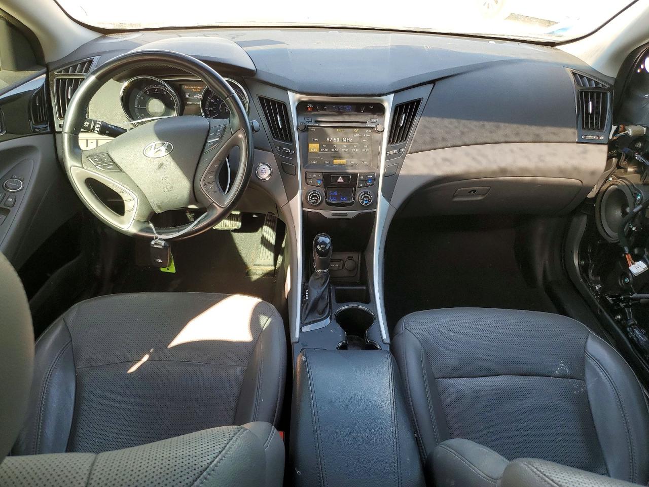 2014 Hyundai Sonata Limited Charcoal vin: 5NPEC4AC4EH814224