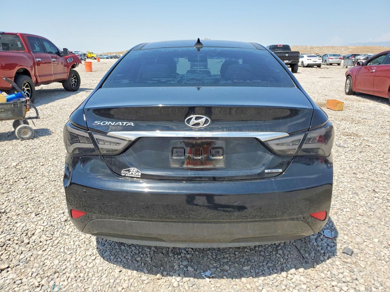2014 Hyundai Sonata Limited Black vin: 5NPEC4AC4EH823098
